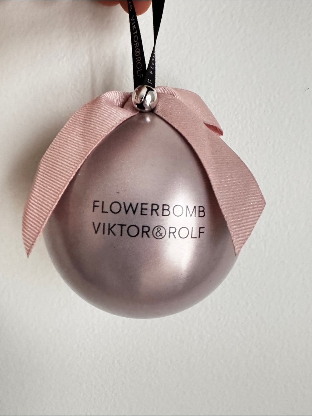 Flowerbomb by Viktor & Rolf 0.24 oz EDP Mini Packaged in a Christmas Ornament